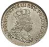 1/2 szóstaka (trojak) 1753, Lipsk, Iger Li.53.1.c (R2), Merseb. 1786, moneta w pudełku NGC z certy..