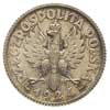 1 złoty 1924, Paryż, Parchimowicz 107.a, piękny 