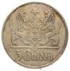 5 guldenów 1923, Utrecht, Kościół Marii Panny, Parchimowicz 65.c, moneta wybita stemplem lustrzany..
