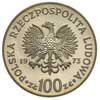 100 złotych 1973, Mikołaj Kopernik \mała głowa, projektu St. Wątróbskiej