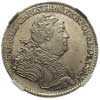 2/3 talara 1763, Drezno, moneta w pudełku NGC z 