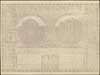 druk offsetowy strony odwrotnej projektu banknotu 50 złotych emisji 28.08.1925, na dolnym margines..