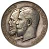Mikołaj II, medal nagrodowy, Aw: Popiersia Mikoł
