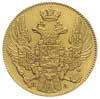 5 rubli 1836 / СПБ - ПД, Petersburg, złoto 6.48 g, Bitkin 13, ładnie zachowane