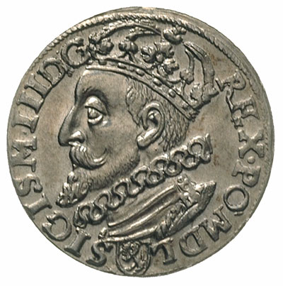 trojak 1601, Kraków, popiersie króla w lewo, Iger K.01.1.a (R1), wyśmienity stan