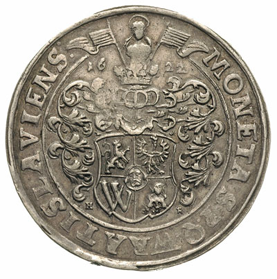 talar 1622, Wrocław, Aw: Popiersie w prawo i nap