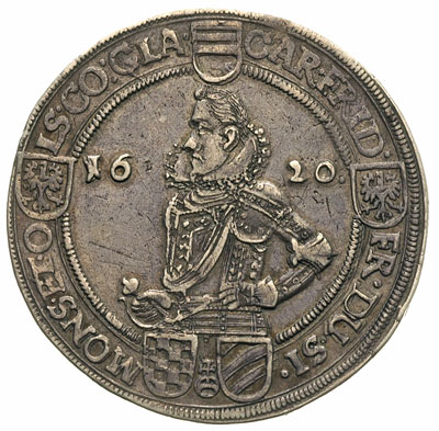talar 1620, Oleśnica, Aw: Popiersie Henryka Wacł