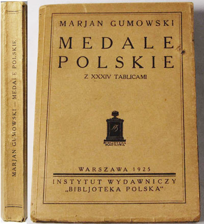 Gumowski Marian, Medale Polskie, Warszawa 1925, 