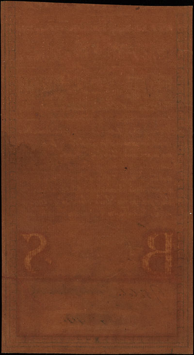 50 złotych 8.06.1794, seria C, Miłczak A4, Lucow 31 (R2), po niewielkiej konserwacji, sklejone niewielkie naddarcie