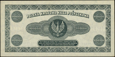 100.000 marek polskich 30.08.1923, seria A, Miłczak 35, Lucow 433 (R3)