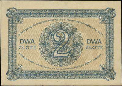 2 złote 28.02.1919, seria S.5.A 081592, Miłczak 
