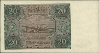 20 złotych 15.05.1946, seria G, Miłczak 127b, Lu