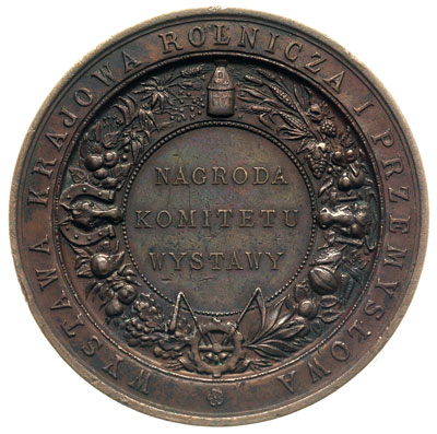 medal nagrodowy Komitetu Wystawy w Krakowie 1887