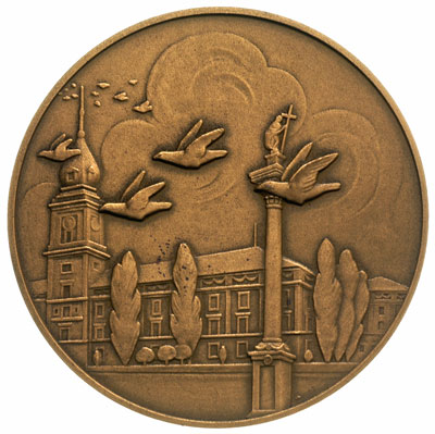 medal nagrodowy projektu J. Aumillera, Zjednocze