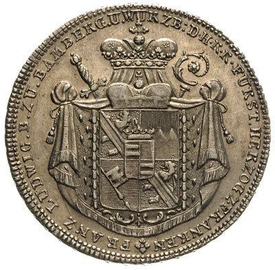 talar 1795, srebro 28.01 g, Krug 427, Dav. 1939, bardzo ładnie zachowany