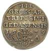 trojak 1579, Gdańsk, Iger G.79.1.a (R5), T. 8, bardzo rzadki, patyna
