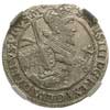 ort 1621, Bydgoszcz, odmiana napisu PRVS : M +, moneta w pudełku NGC z certyfikatem AU 58, bardzo ..