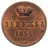 dienieżka 1854, Warszawa, Plage 517, Bitkin 876, wyśmienity egzemplarz
