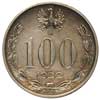 100 (marek) 1922, Józef Piłsudski, srebro 9.01 g, Parchimowicz P-166.e, nakład 50 sztuk, piękna i ..