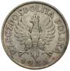 5 złotych 1925, Konstytucja, odmiana z 81 perełkami, znak menniczy po dacie, srebro 24.99 g, Parch..