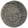 ort 1621, Królewiec, data pod popiersiem i litera M usytuowana inaczej niż pozostałe litery tworzą..