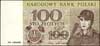 100 złotych 2.01.1965, seria KH, nie wprowadzony do obiegu banknot projektu A. Heidricha, 138x62 m..