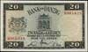 20 guldenów 1.11.1937, seria K, Miłczak G53a, Ros. 844a, piękne