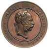 Galicja -medal sygnowany J. TAUTENHAYN za zasługi dla rolnictwa, Aw: Popiersie cesarza Franciszka ..