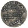 Śmierć Henryka Sienkiewicza- medal sygnowany W.W