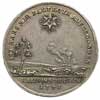 Wojna śląska i śmierć Karola VI 1740/1741 r. -medal niesygnowany autorstwa Kittela, Aw: Siedząca p..