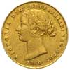 1 suweren 1860, Sydney, złoto 7.94 g, Fr. 10, rzadki rocznik i rzadszy typ monety