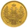 5 rubli 1851 / АГ, Petersburg, złoto 6.53 g, Bit