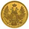 5 rubli 1853 / АГ, Petersburg, złoto 6.54 g, Bit