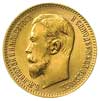5 rubli 1909 / ЭБ, Petersburg, złoto 4.29 g, Kazakov 360, rzadki rocznik, piękne