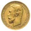5 rubli 1910 / ЭБ, Petersburg, złoto 4.30 g, Kazakov 377, bardzo rzadki rocznik, pięknie zachowane