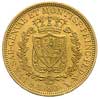 80 lirów 1828, Turyn, złoto 25.82 g, Fr. 1132, Pagani 32, ładnie zachowane