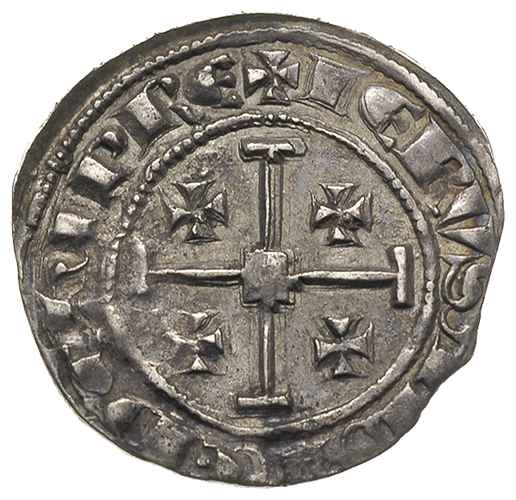 CYPR, Hugo IV de Lusignan 1324-1359, grosz szero