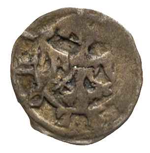 Kazimierz Wielki 1333-1370, denar koronny, Krakó