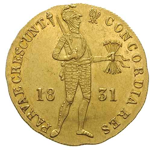 dukat 1831, Warszawa, odmiana z kropką przed poc