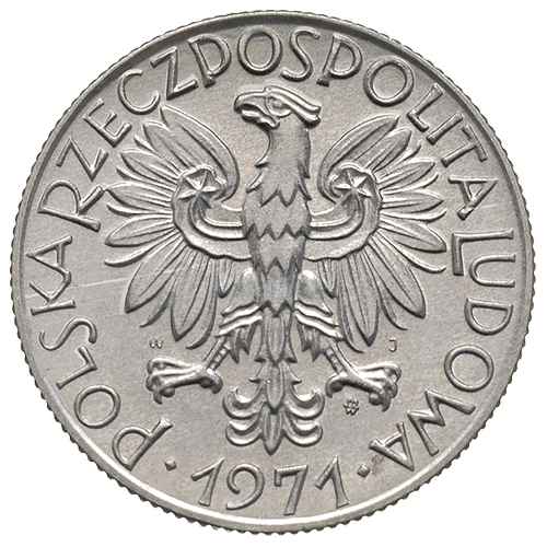5 złotych 1971, Warszawa, Parchimowicz 220.d, pi