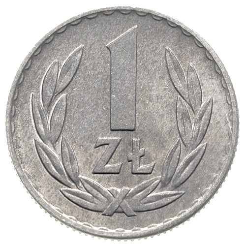 1 złoty 1968, Warszawa, Parchimowicz 213.e, bardzo rzadkie i pięknie zachowane