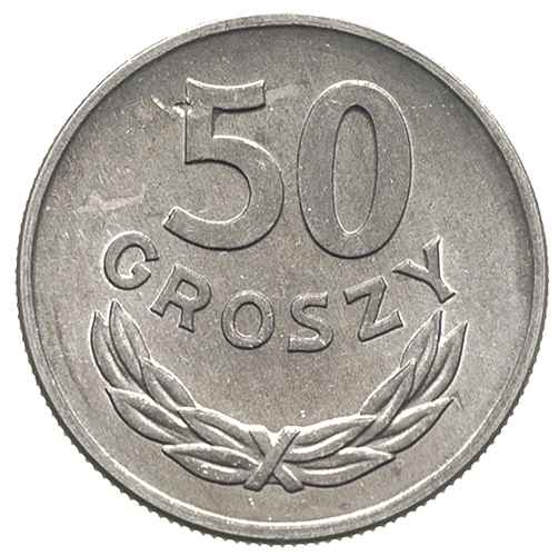 50 groszy 1968, Warszawa, Parchimowicz 210.d, piękne i bardzo rzadkie