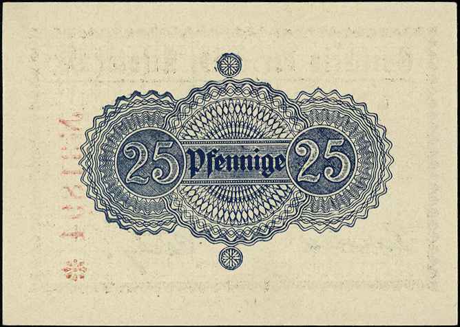 Mikołów /Nikolai/, 25 (4 szt.) i 50 (4 szt.) fenigów, emisje 25.07.1918 i 15.12.1918, Grabowski N48.3.a,b, N.48.4.b,c(2x),d, N48.6.a,b, różne odmiany obramowania, razem 8 sztuk