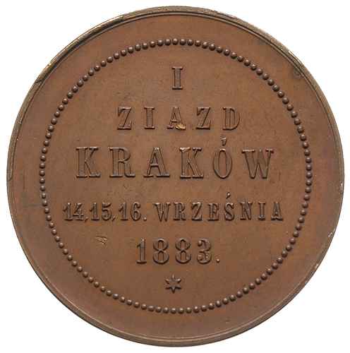 medal autorstwa M. Kurnatowskiego, Aw: I Zjazd A