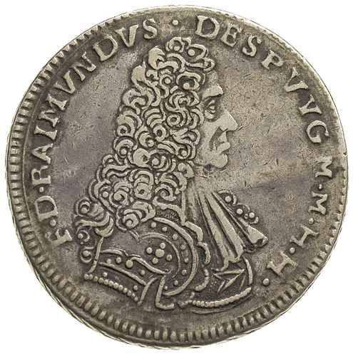 Ramon Despuig 1736-1741, 2 scudi 1738, Aw: Popie