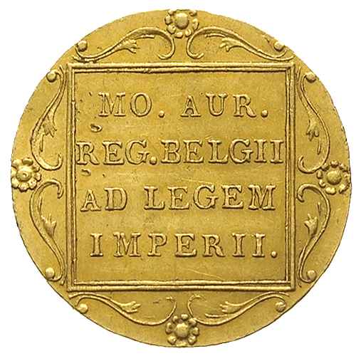 dukat 1830, Petersburg, rosyjskie naśladownictwo niderlandzkiego dukata, złoto 3.48 g, Bitkin 23, Fb. 161