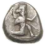 Dariusz I 510-486 pne, siglos, Aw: Król w przykl