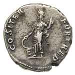 Wespazjan 69-79, denar 70, Rzym, Aw: Popiersie cesarza w wieńcu IMP CAESAR VESPASIANVS AVG TR P, R..