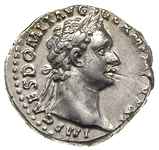 Domicjan 81-96, denar, Rzym, Aw: Popiesie cesarz