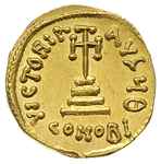 Konstans II i Konstantyn IV 641-668, solidus 654